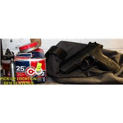 BERETTA PX4 STORM CO2 PELLET PISTOL, WITH CO2 &