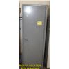 Image 1 : METAL STORAGE CABINET WITH CONTENTS 23"X65"X18"