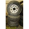 Image 1 : SET OF 4 TIMBERLINE L/T DAYTON TIRES AND RIMS