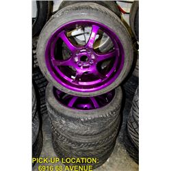 SET OF 4 WESTLAKE TIRES AND RIMS SV308, 205/40