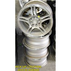 SET OF 4 SPEEDY RIMS 15 X 6.5