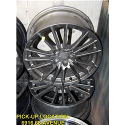 SET OF 4 SUBARU RIMS 17 X 8.0