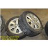 Image 1 : PAIR OF HONDA ULTRA TIRES & RIMS, P205/55 R15