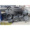 Image 1 : LARGE LOT OF MISC TIRES