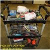 Image 1 : SHOP CART FULL OF ASSORTED TOOLS AND MORE
