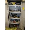 Image 2 : SUNCAST PLASTIC 2 DOOR STORAGE CABINET WITH