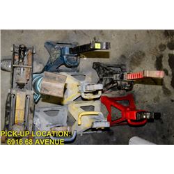 LOT OF 8 JACK STANDS