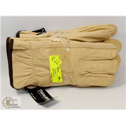 BUNDLE OF 3 PAIRS NEW THINSULATE LINED GLOVES