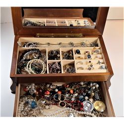 18)  BURLED WALNUT & OAK DELUXE