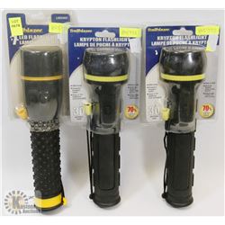 LOT OF 3 NEW! FLASHLIGHTS