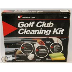 WORLD OF GOLF GOLF CLUB CLEANING KIT