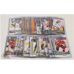 LOT OF 34 UPPER DECK YOUNG GUN HOCKEY CARDS
