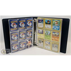 BINDER OF OVER 540 POKÉMON TRADING CARDS.