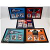 Image 1 : LOT OF 5 FRAMED HOCKEY CARD PICTURES INCL EDMONTON