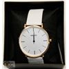 Image 1 : NEW KEZZIE LADIES WATCH WHITE W/ GENUINE STRAP
