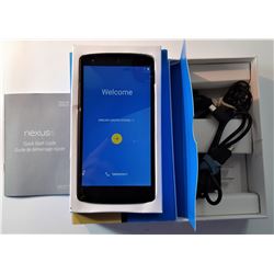 11)  GOOGLE NEXUS 5 CELL PHONE, CHARGER ,