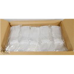 CASE OF 40 PKGS OF 12 HEAVIER REUSABLE CLEAR