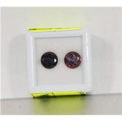 #7-NATURAL RED GARNET GEMSTONES 4CT