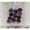 Image 1 : #40-NATURAL PURPLE AMETHYST GEMSTONE 156CT