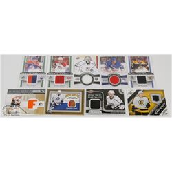 LOT OF 9 ASSORTED HOCKEY INSERT CARDS