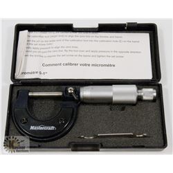 MASTERCRAFT 0-1" MICROMETER