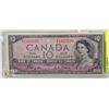 Image 1 : 1954 CANADA $10 BILL
