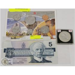 LOT OF CANADIAN CURRENCY 1986 CANADA RCM SEALED