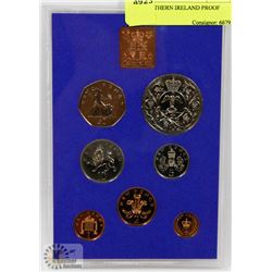 1977 NORTHERN IRELAND PROOF COIN SET