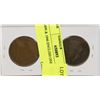 Image 1 : 1899 & 1946 ENGLISH ONE PENNIES