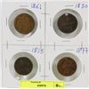 Image 1 : LOT OF 4 WORLD COINS