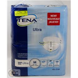 TENA  ULTRA SIZE MED , PACKAGE OF 40