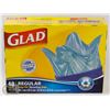 Image 1 : CASE OF 40 EASY TIE REGULAR GARBAGE BAGS