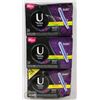 Image 1 : 3 BOXES OF U BY KOTEX TAMPONS