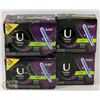 Image 1 : FOUR BOXES OF U BY KOTEX TAMPONS
