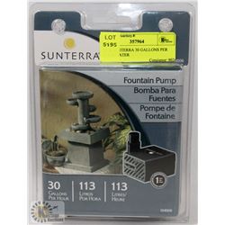 NEW SUNTERRA 30 GALLONS PER HOUR WATER