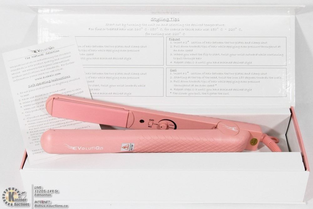 EVOLUTION PROFESSIONAL HAIR STRAIGHTENER Kastner Auctions