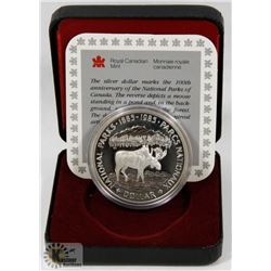 1885-1985 CANADIAN PROOF SILVER DOLLAR