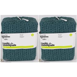 TWO SETS OF TWIN XL JERSEY SHEET SETS