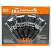 Image 1 : NEW! 10PC PAINT BRUSH SET