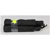 Image 1 : LOT OF 3 NEW DELUXE MINI UMBRELLAS BLACK IN COLOUR