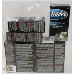 LARGE BAG OF ASSORTED THRIVE STOP SMOKING AID
