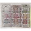 Image 1 : 3 STACKS OF 3 MICABELLA EYE SHADOW NATURAL MINERAL