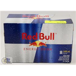 BUNDLE OF 8 CANS OF RED BULL ENERGY DRINK
