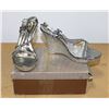 Image 1 : CELESTE SILVER METALLIC SIZE 7.5 LADIES SHOES