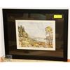 Image 1 : FRAMED AND MATTED MEREDITH EVANS MCKINNON RAVINE