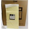 Image 1 : CASE OF 30 PALE YELLOW  TISSUE-TOP, PLASTIC LINED
