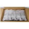 Image 1 : CASE OF 40 PKGS OF 12 HEAVIER CLEAR REUSABLE PLASTIC