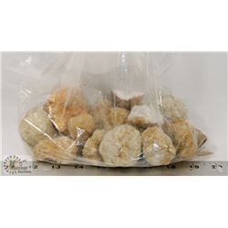 BAG OF 12  ASSORTED GEODES