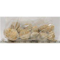 BAG OF 12  ASSORTED GEODES