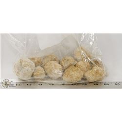 BAG OF 12  ASSORTED GEODES